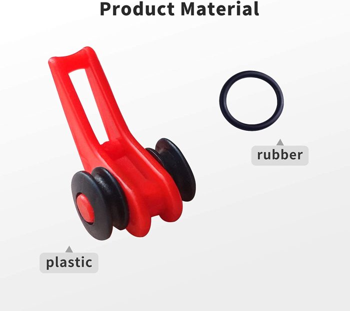 Fishing Rod Hook Keeper for Rod 10PCS with 2 Elastic Rubber Rings for Treble Hooks Worm Hook Saltwater Fishing Tools Plastic Fishing Pole Hook Holder Hooks Protector Fishing Tackle : Sports & Outdoors