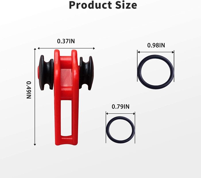 Fishing Rod Hook Keeper for Rod 10PCS with 2 Elastic Rubber Rings for Treble Hooks Worm Hook Saltwater Fishing Tools Plastic Fishing Pole Hook Holder Hooks Protector Fishing Tackle : Sports & Outdoors