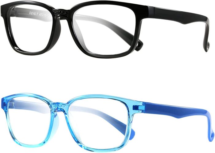 Kids Blue Light Blocking Glasses 2 Pack