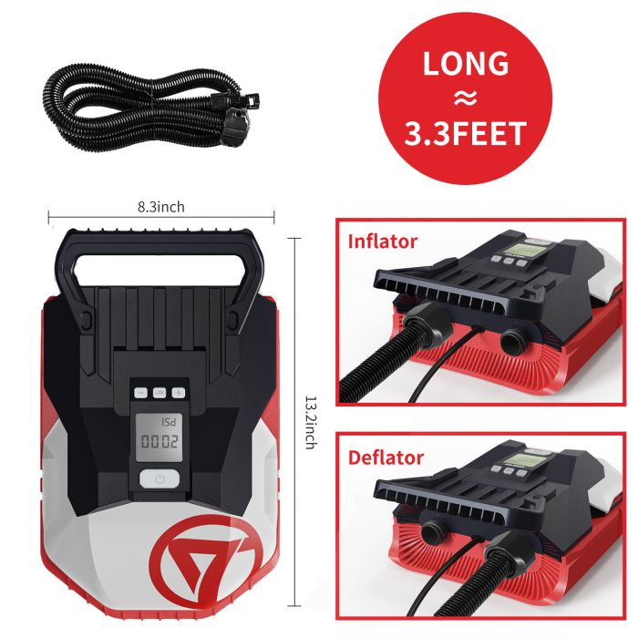 AILCION Electric Paddle Board Pump for Inflatables SUP Air Pump for Paddle Board, Boat, Mattress, Kayak, Bicycle & Car Tire inflator…