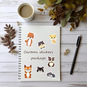 55+ Stickers, Cartoon Stickers Pack, Animals, Applied Stickers on Laptop, Refrigerator, Books, Water Bottles Stickers. Suitable for Any Location, Teens and Girls, Highly Durable Material with no discern,…